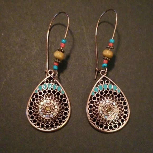 Jewelry - Copper Boho Earrings
